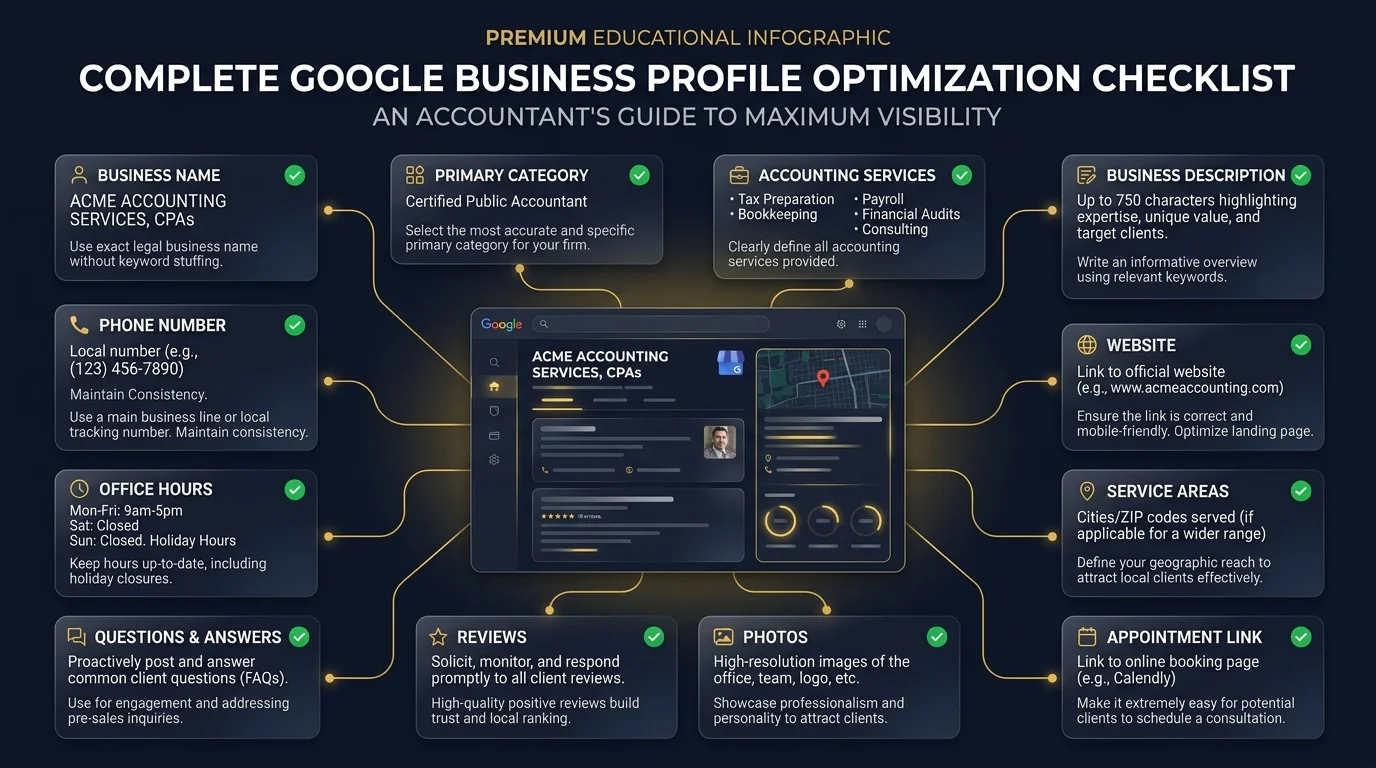 Setting Up Your Google Business Profile the Right Way for Accountants